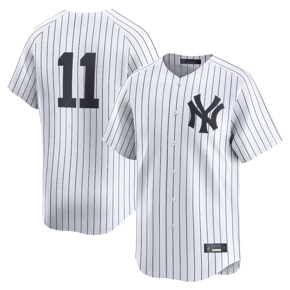 harde NY.Yankees #11 Anthony Volpe Player White Limited Home Stitched Jerseys