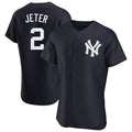harde NY.Yankees #2 Derek Jeter Player Navy Limited Elite Home Stitched Jerseys