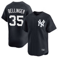 harde NY.Yankees #35 Cody Bellinger Player Navy Limited Game Stitched Jerseys