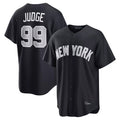 harde NY.Yankees #99 Aaron Judge Player Navy Home Game Stitched Jerseys