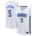 harde O.Magic #5 Paolo Banchero  White Fast Break Replica Player Jerseys - Association Edition