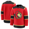 harde O.Senators Red Alternate Premium Jerseys