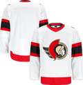 harde O.Senators White Away Authentic Pro Jerseys