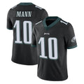 harde P.Eagles #10 Braden Mann Player Black Limited Vapor Untouchable Home Game Stitched Jerseys