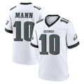 harde P.Eagles #10 Braden Mann Player White Game Home Stitched Jerseys