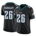 harde P.Eagles #26 Saquon Barkley Player Black Limited Vapor F.U.S.E. Home Game Stitched Jerseys