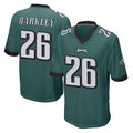 harde P.Eagles #26 Saquon Barkley Player Team Color Green Home Game Stitched Jerseys