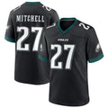 harde P.Eagles #27 Quinyon Mitchell Player Black Home Game Stitched Jerseys