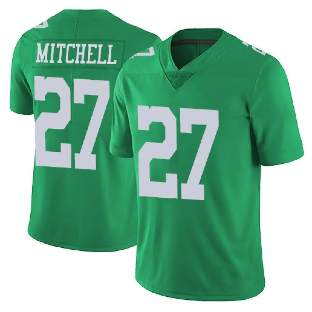 harde P.Eagles #27 Quinyon Mitchell Player Green Limited Vapor Untouchable Home Game Stitched Jerseys