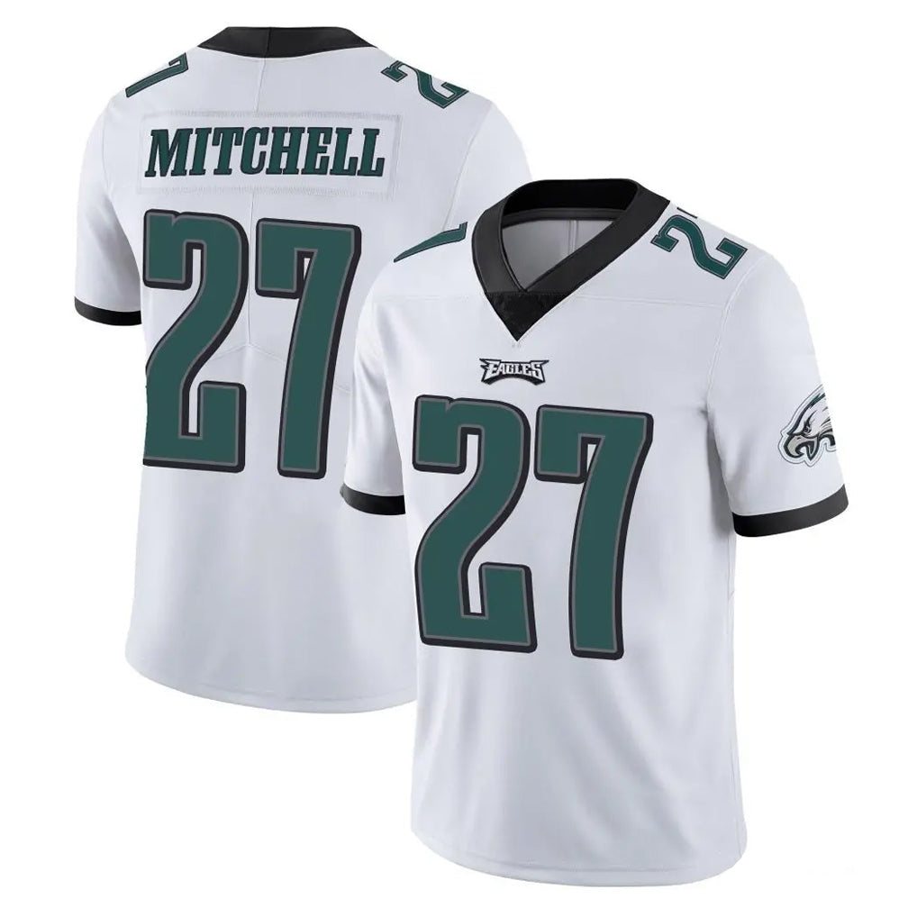 harde P.Eagles #27 Quinyon Mitchell Player White Limited Vapor Untouchable Home Game Stitched Jerseys