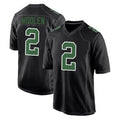 harde P.Eagles #2 Riq Woolen Player Carbon Green Fashion Home Game Stitched Jerseys