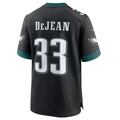 harde P.Eagles #33 Cooper DeJean Black 2024 Draft Alternate Player Game Jersey Stitched American Stitched Jersey