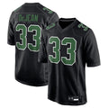 harde P.Eagles #33 Cooper DeJean Player Black Carbon Kelly Stitched Jerseys