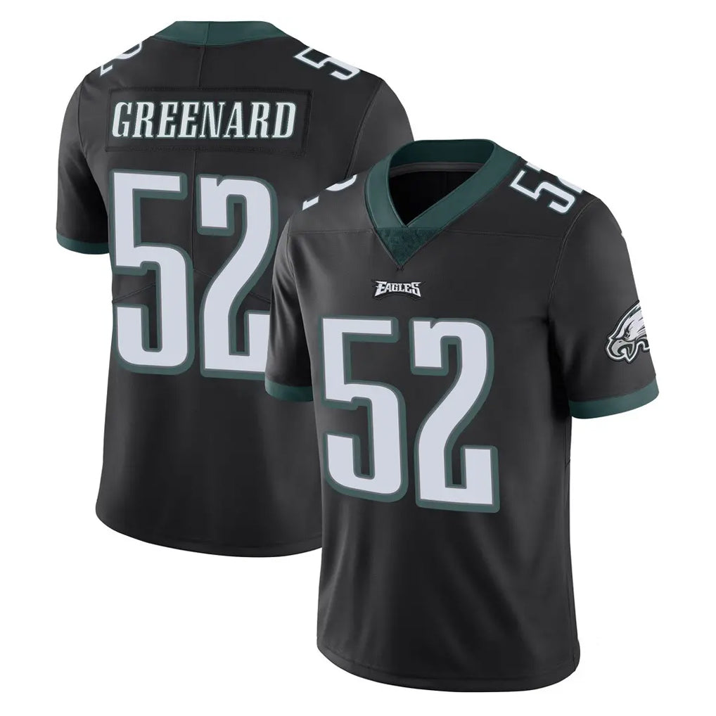 harde P.Eagles #52 Jonathan Greenard Player Black Limited Vapor Untouchable Home Game Stitched Jerseys