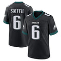harde P.Eagles #6 DeVonta Smith Player Black Game Home Stitched Jerseys