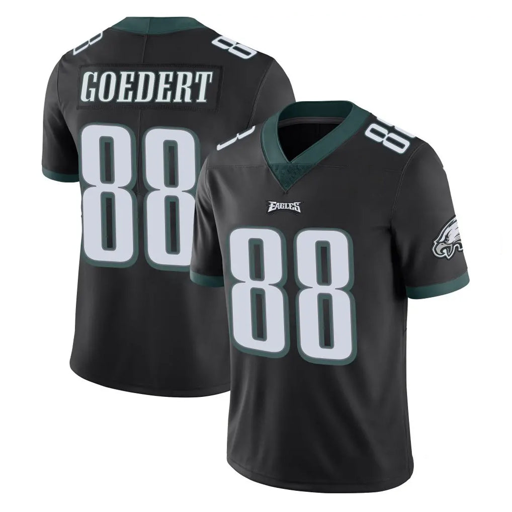 harde P.Eagles #88 Dallas Goedert Player Black Limited Vapor Untouchable Home Game Stitched Jerseys