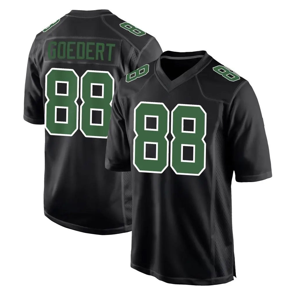 harde P.Eagles #88 Dallas Goedert Player Carbon Green Fashion Home Game Stitched Jerseys