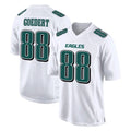 harde P.Eagles #88 Dallas Goedert Player White Tundra Fashion Home Game Stitched Jerseys