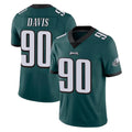 harde P.Eagles #90 Jordan Davis Player Team Color Green Vapor Untouchable Home Game Stitched Jerseys