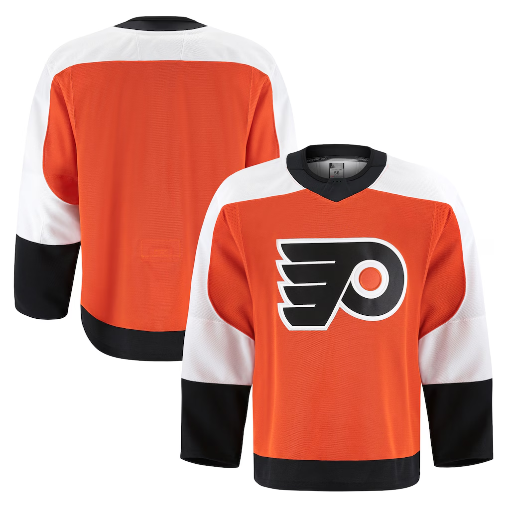 harde P.Flyers Orange Home Authentic Pro Jerseys