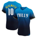 harde P.Phillies #10 J.T. Realmuto Player Blue City Connect Home Limited Elite Stitched Jerseys