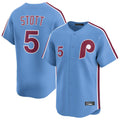 harde P.Phillies #5 Bryson Stott Player Light Blue Home Limited Stitched Jerseys