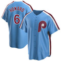 harde P.Phillies #6 Ryan Howard Player Light Blue Home Game Stitched Jerseys
