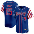 harde P.Pirates #15 Oneil Cruz Player Royal 2025 Independence Day Vapor Premier Limited Stitched Jerseys