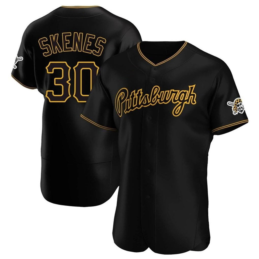 harde P.Pirates #30 Paul Skenes Player Black Home Limited Elite Stitched Jerseys
