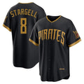 harde P.Pirates #8 Willie Stargell Player Black 2026 City Connect Home Limited Stitched Jerseys