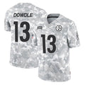 harde P.Steelers #13 Rico Dowdle Player Arctic Camo Limited Salute To Service Home Game Stitched Jerseys
