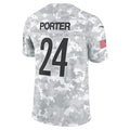 harde P.Steelers #24 Joey Porter Jr. Limited Salute to Service Stitched Jerseys