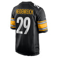 harde P.Steelers #29 Eli Heidenreich Black Team Game Stitched Jerseys