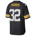 harde P.Steelers #32 Franco Harris Player Mitchell & Ness Black Legacy Replica Stitched Jerseys