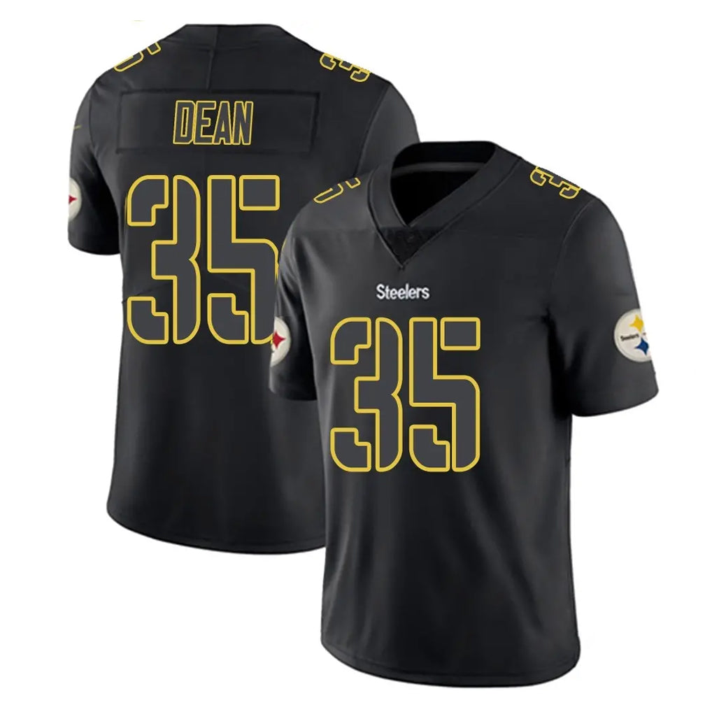 harde P.Steelers #35 Jamel Dean Player Black Impact Limited Home Game Stitched Jerseys