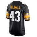 harde P.Steelers #43 Troy Polamalu Black Retired Player American Stitched Jerseys