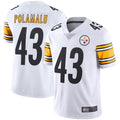 harde P.Steelers #43 Troy Polamalu Player White Vapor Limited Stitched Jerseys