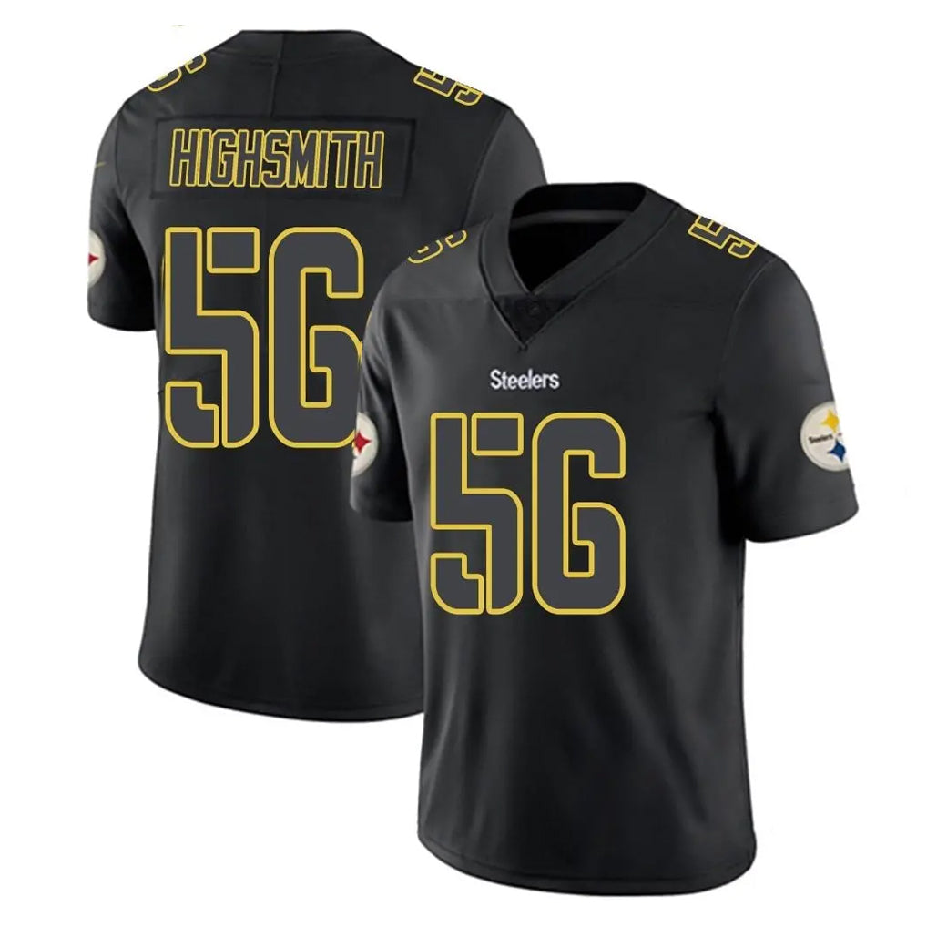 harde P.Steelers #56 Alex Highsmith Player Black Impact Limited Home Game Stitched Jerseys