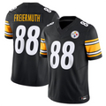 harde P.Steelers #88 Pat Freiermuth Black Vapor F.U.S.E. Limited American Stitched Jerseys
