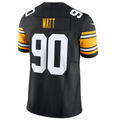 harde P.Steelers #90 T.J. Watt Black Vapor F.U.S.E. Limited Stitched Jerseys