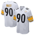 harde P.Steelers #90 T.J. Watt Player White Game Stitched Jersey
