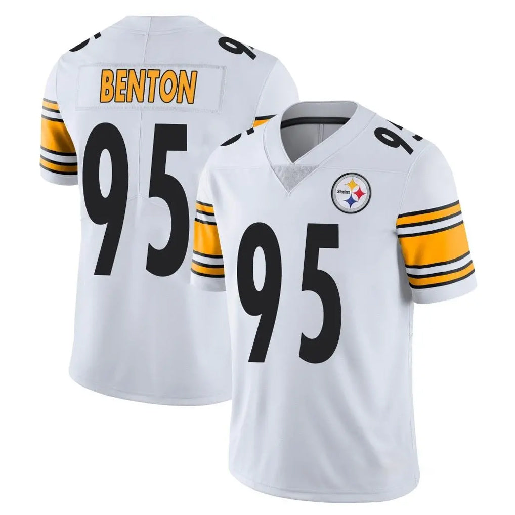 harde P.Steelers #95 Keeanu Benton Player White Limited Vapor Untouchable Home Game Stitched Jerseys