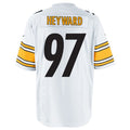 harde P.Steelers #97 Cameron Heyward Player White Game Stitched Jerseys