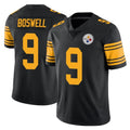 harde P.Steelers #9 Chris Boswell Player Black Limited Color Rush Home Game Stitched Jerseys
