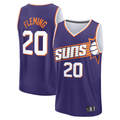 harde P.Sunss #20 Rasheer Fleming Fanatics Purple Fast Break Replica Jerseys - Icon Edition
