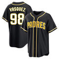 harde S.Diego Padres #98 Randy Vasquez Player Black 2026 Fashion Home Stitched Jerseys