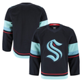 harde S.Kraken Deep Sea Blue Home Authentic Pro Jerseys