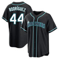 harde S.Mariners #44 Julio Rodriguez Player Black Fashion Home Limited Stitched Jerseys