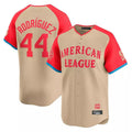 harde S.Mariners #44 Julio Rodriguez Player Cream American League All-Star Game Limited Stitched Jerseys