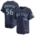 harde S.Mariners #56 Randy Arozarena Player Navy Home Limited Stitched Jerseys